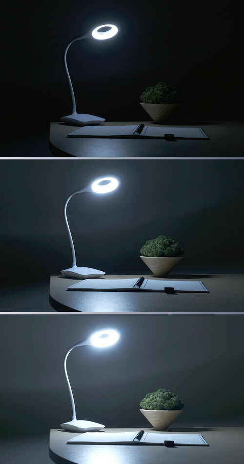 Originalus LED stalo sviestuvas lempa apsvietimas mob