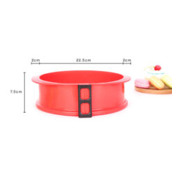 Silikonine pyragu tortu kepimo forma ismatavimai